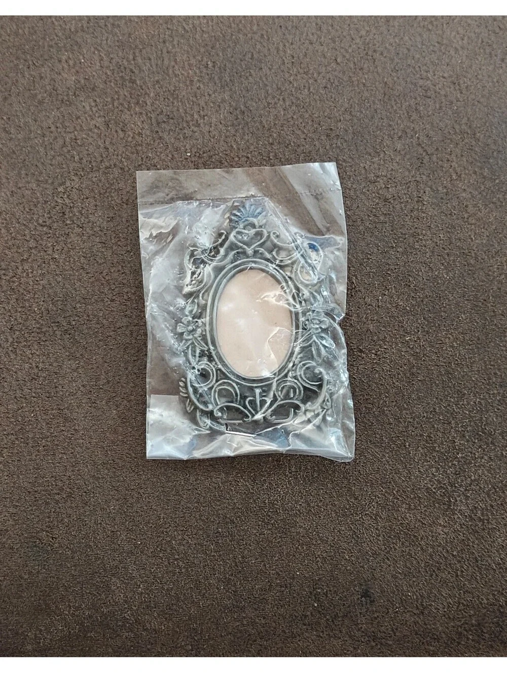 1970s/80s Pewter Tone Ornate Baroque/Victorian/Rococo Style Picture Frame NOS